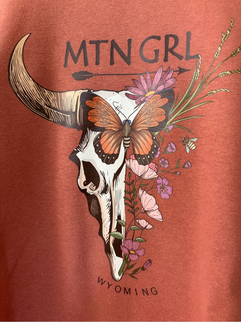 Wyoming Coral MTN GRL Sweatshirt